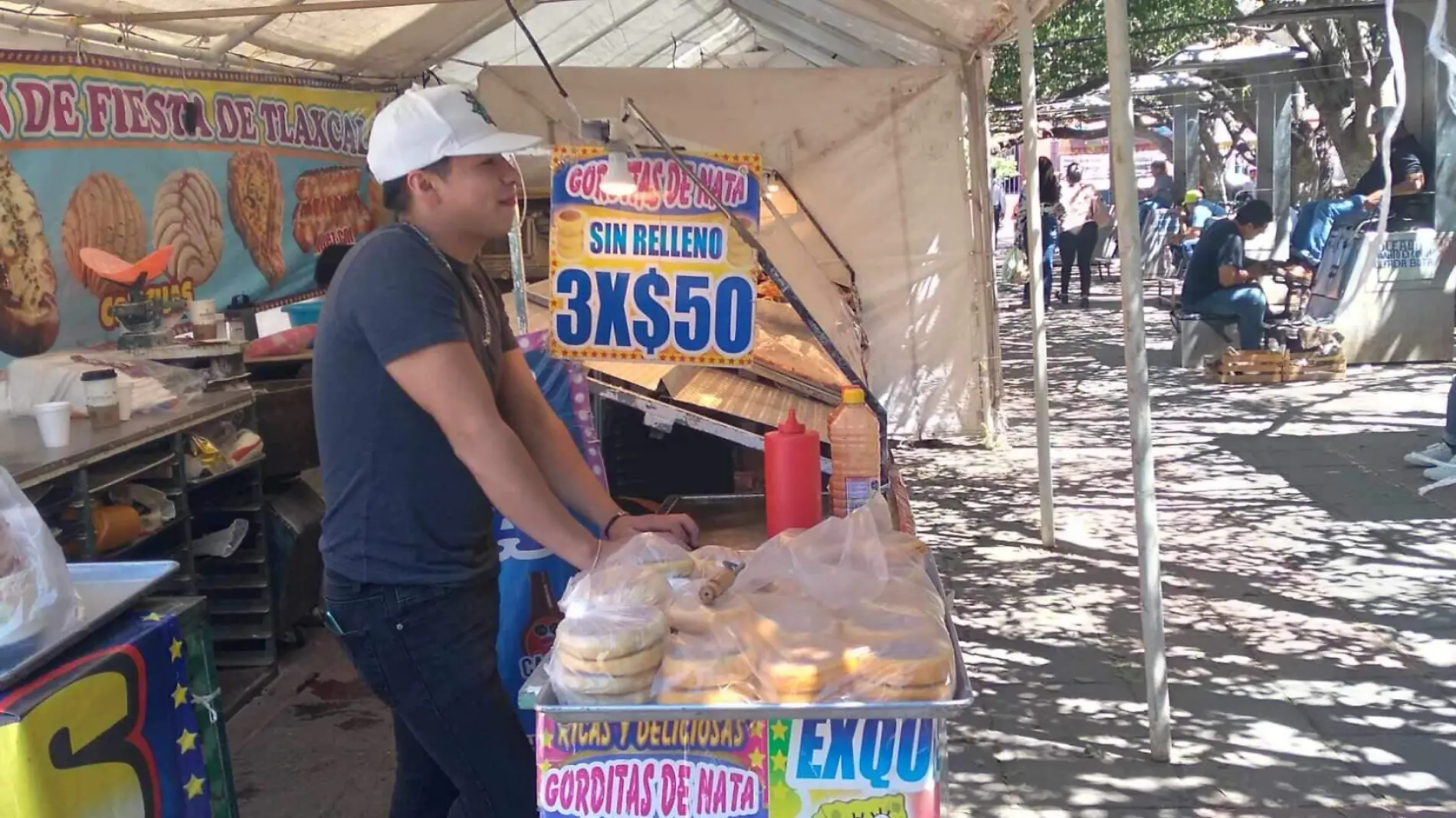 comerciantes de Oaxaca en Valle 11 de sept 1